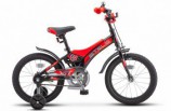 Детский велосипед Stels Jet 16" Z010 черный красный 2022 - Интернет магазин спортивных товаров Кавказ-спорт, Владикавказ