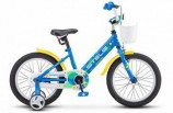 Детский велосипед Stels Captain 16" V010 синий 2022 - Интернет магазин спортивных товаров Кавказ-спорт, Владикавказ