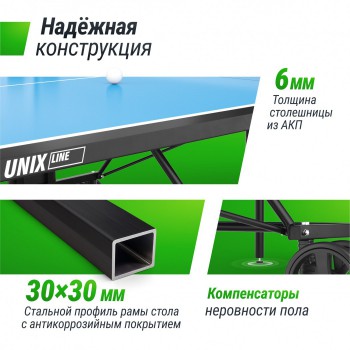 ��������� ���� UNIX Line ��� ����� ���������� / Compact Outdoor 6 �� ACP ����� TT6COUTBL - �������� ������� ���������� ������� ������-�����, �����������