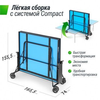 ��������� ���� UNIX Line ��� ��������� ���������� Compact indoor 18 �� MDF ����� TT18CINDBL - �������� ������� ���������� ������� ������-�����, �����������